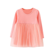 Load image into Gallery viewer, 2017 Casual Kids Dresses Girls Dress Long Sleeve Baby Girls Tutu Dress Tulle Fluffy Girls Princess Dress Toddler Girls Clothing