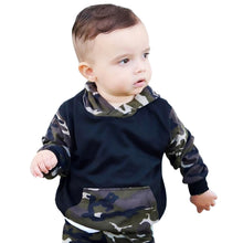 Load image into Gallery viewer, 2pcs Autumn Spring Infant Clothes Baby Clothing Sets Baby Boys Camouflage Camo Hoodie Tops Long Pants 2Pcs Outfits Set Clothes