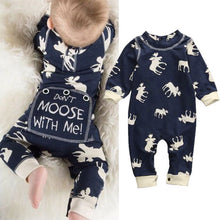 Load image into Gallery viewer, 2017 Newborn clothes baby clothing Girls Boys Jumpsuit Spring Autumn infant baby Romper Long sleeve Deer printing toddler suit