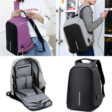 Load image into Gallery viewer, Anti-theft Backpack With USB Charge Port Concealed Zippers And Larger Volume Capacity Lightweight Waterproof for School Travel