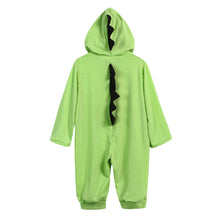Load image into Gallery viewer, Baby Dinosaur Hooded Romper Jumpsuit