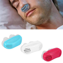 Load image into Gallery viewer, 2 In 1 Anti Snoring &amp; Air Purifier Relieve Snoring Nose Breathing Apparatus Stop Snoring Devices Anti Snoring Nose Clip Night Sleeping Aid