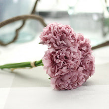 Load image into Gallery viewer, Artificial Silk Fake Flowers Peony Floral Wedding Bouquet Bridal Hydrangea Decor