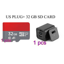 Load image into Gallery viewer, HD 1080P Hidden Camera USB Wall Charger Wireless Home Security Covert Camcorder Adapter Support Max 32GB TF Card (Not included SD card)