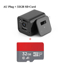 Load image into Gallery viewer, HD 1080P Hidden Camera USB Wall Charger Wireless Home Security Covert Camcorder Adapter Support Max 32GB TF Card (Not included SD card)