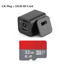 Load image into Gallery viewer, HD 1080P Hidden Camera USB Wall Charger Wireless Home Security Covert Camcorder Adapter Support Max 32GB TF Card (Not included SD card)