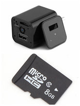 Load image into Gallery viewer, HD 1080P Hidden Camera USB Wall Charger Wireless Home Security Covert Camcorder Adapter Support Max 32GB TF Card (Not included SD card)