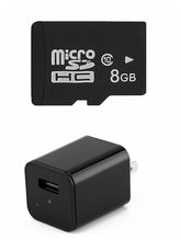 Load image into Gallery viewer, HD 1080P Hidden Camera USB Wall Charger Wireless Home Security Covert Camcorder Adapter Support Max 32GB TF Card (Not included SD card)